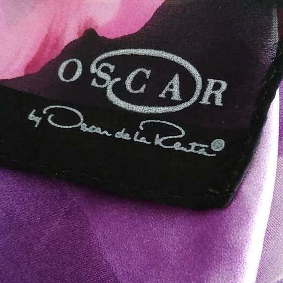 Oscar de La Renta silk scarf - Picture 4 of 6